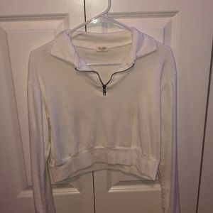 brandy melville quarter zip
